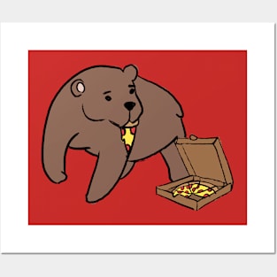 Pizza Bear Posters and Art